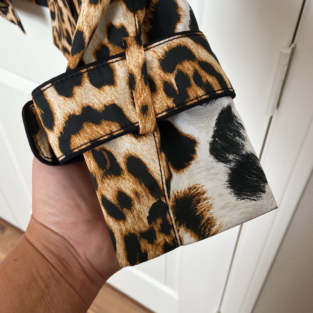 Carlisle Leopard Print Jacket Size 0 - image 6